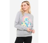 My Little Pony Women's Rainbow Pony Group Crew Sweatshirt in Grey | Size: XL My Little Pony Grey XL
