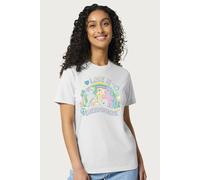 My Little Pony Women's Starshine & Firefly Love Is Everwhere Relaxed Fit T-Shirt in White | Size: Large My Little Pony White L