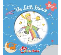 My Little Prince My First Puzzle Book - Jigsaw Puzzles for kids, 10-page board book, 5 puzzles to enjoy