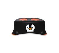 My Little Step Stool - Penguin BLACK AND WHITE