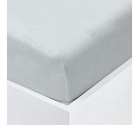 My Little World Velosso Terry Towel Feel Fitted Sheets - Grey - Double