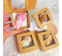 My Little Worry Bear in a Box, 2025 New Handmade Mini Plush Teddy Bear in Box,Pocket Hug Plush Toys, Mini Stuffed Worry Tiny Bear, Gifts Lover Friend Couple for Children Women (4PC)