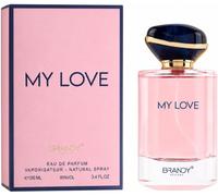 My Love by Brandy Designs 100ml Eau de Parfum for Women - White Floral Vanilla Musky Fragrance - Orange Blossom, Tuberose & Jasmine EDP