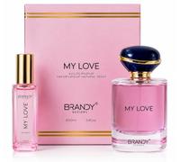 My Love Gift Set by Brandy Designs - Eau de Parfum & Body Care Fragrance Set - Elegant Feminine Scent - Luxury Perfume Gift Set for Women