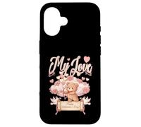 MY LOVE, HAPPY VALENTINES DAY lovers loving couples partners Case for iPhone 16
