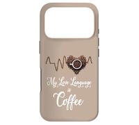My Love Language is Coffee Case for iPhone 17 Pro