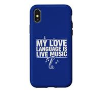 My Love Language Is Live Music Case for iPhone X/XS