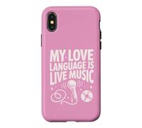 My Love Language Is Live Music Case for iPhone X/XS
