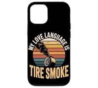 My Love Language Is Tire Smoke Drift Racing Case for iPhone 12/12 Pro