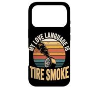 My Love Language Is Tire Smoke Drift Racing Case for iPhone 17 Pro