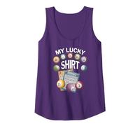 My Lucky Bingo Shirt with Bingo Balls ans Card T-Shirt Tank Top