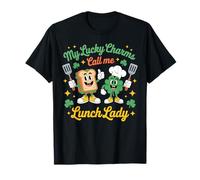 My Lucky Charms Call Me Lunch Lady Funny St Patrick’s Day T-Shirt