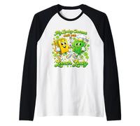 My Lucky Charms Call Me Lunch Lady St Patricks Day Shamrock Raglan Baseball Tee