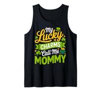 My Lucky Charms Call Me Mommy Irish Mom St. Patrick's Day Tank Top