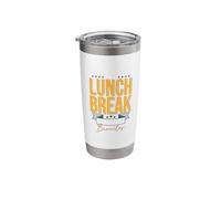 My Lunch Break is All About Burritos Stainless Steel Insulated Tumbler