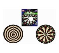 MY M.Y 17" Double Sided Dartboard Set with Darts MY Multicolor