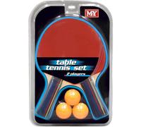 MY M.Y 2 Player Table Tennis Set With 3 Balls MY Multicolor