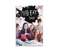 My Mad Fat Diary Movie Canvas Poster Room Decor Poster for Bedroom Living Room Walls 08x12inch(20x30cm) Unframe-style