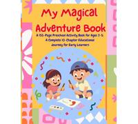 My Magical Adventure Preschool Activity Book: A Fun Woodland Activity and Coloring Book for Kids Ages 3-5: Cute Animals, Tracing, Puzzles, and Learning Games