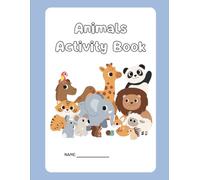 My Magical Alphabet & Coloring Book Activity: Learn, Color, and Grow with Animals!