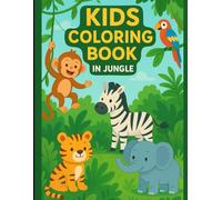 My Magical Animal World: Coloring Book for Kids Ages 3-8