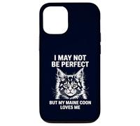My Maine Coon Loves Me Funny Gentle Giant Cat Mom Case for iPhone 12/12 Pro