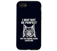 My Maine Coon Loves Me Funny Gentle Giant Cat Mom Case for iPhone SE (2020) / 7/8