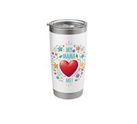 My Mama Loves (Heart Shape) me! - V2 Stainless Steel Insulated Tumbler
