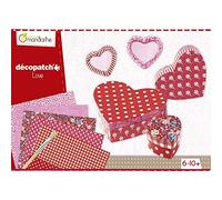 My Mandarine 42718O -Childrens creative box - 5 heart boxes to decorate DIY