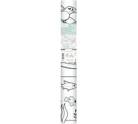Avenue Mandarine GY078C - One paper roll Graffy Roll pre-printed poster - 5m x 35cm (50cm drawing repeated 10 times) - From 4 years old - ECOSYSTEM THEME