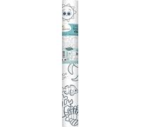 Avenue Mandarine - Ref GY081C - Graffy Roll 5m Colouring Poster - Pirates & Mermaids - 90gsm Drawing Paper, 50cm Design Repeated 10 Times, Ideal for Group Activities