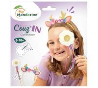 MY MANDARINE KC179C - Children's Creative Sewing kit - Couz'in Accessories - Disguise kit - from Age 6 - Deer Theme - Creative Leisure Kit for Children