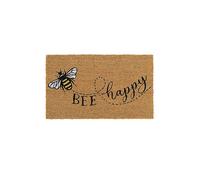 My Mat Bee Happy Coir 45 x 75 cm Doormat Natural