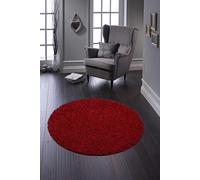My Mat 'Buddy' Rug in Red | Size: 100 cm diameter My Mat Red 100 cm diameter