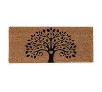 My Mat Coir Tree of Life Insert, Perfect for Indoor and Outdoor Use, Large Welcome Mat for Front Door, Entryway and Patio 23x53cm