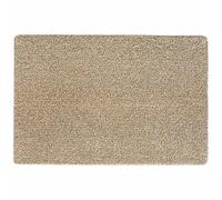My Mat Cotton Indoor Door Mat, Washable Doormat for Hallway, Kitchen, Front Door (Linen)