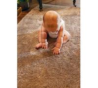 My Mat My Lux Washable Stain Resistant Rug Stone