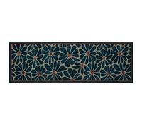 My Mat Nylon Indoor Pattern Boho Floral Washable Runner for Hallway, Kitchen, Front Door 50x150cm