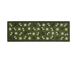My Mat Nylon Indoor Pattern Daisy Bee Washable Doormat for Hallway, Kitchen, Front Door 50x150cm