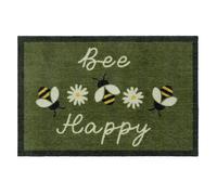 My Mat Nylon Indoor Pattern Daisy Bee Washable Doormat for Hallway, Kitchen, Front Door 50x75cm
