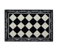 My Mat Nylon Indoor Pattern Manor Tile Washable Doormat for Hallway, Kitchen, Front Door 50x75cm