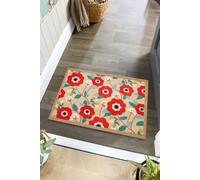 My Mat Nylon Indoor Pattern My Floral Blooms | Size: 50 cm x 75 cm My Mat Multicolor 50 cm x 75 cm