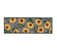 My Mat Nylon Indoor Pattern Washable Doormat for Hallway, Kitchen, Front Door My Sunflowers