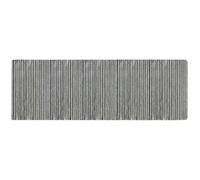 My Mat Plain Portland Stone Stripe Door Mat, Washable Doormat for Hallway, Kitchen, Front Door 50X150cm