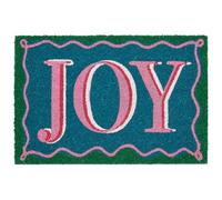 My Mat Printed Coir Christmas Joy, Perfect for Indoor and Outdoor Use, Large Welcome Mat for Front Door, Entryway and Patio 45x75cm