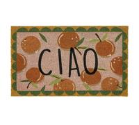 My Mat Printed Coir Ciao Orange - 45x75