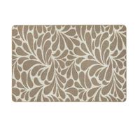 My Mat Sculptured Washable Patterened Rain Drop Mink - 067x150