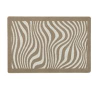 My Mat Sculptured Washable Patterened Waves Mink - 067x150