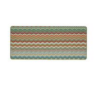 My Mat Stain Resistant Candy Multi Green Zigzag - 067X200