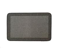 My Mat Stain Resistant Durable - Charcoal Stripe - 50x80